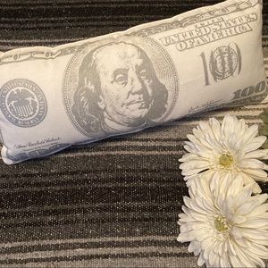 $100 Bill Pillow